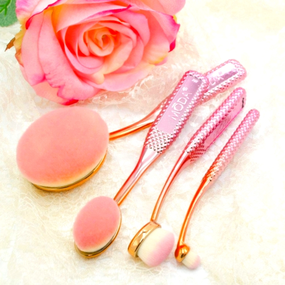 MŌDA® Rosè 4PC Face Perfecting Kit - Picture 1 of 17